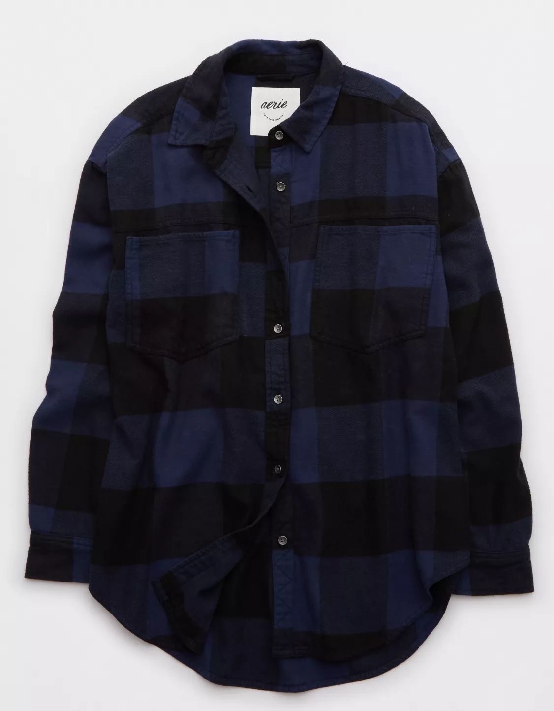 Aerie Anytime Fave Flannel Shirt | Aerie