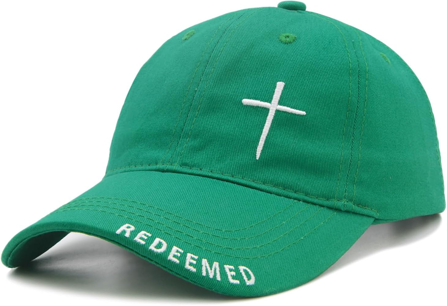 Christian Baseball Cap for Men & Women - Embroidered Jesus Cross Hat, Adjustable Faith-Based Gift... | Amazon (US)
