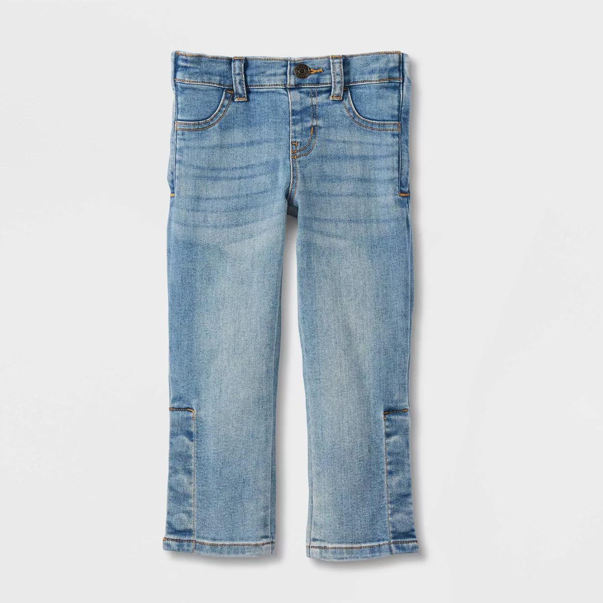 Toddler Girls' Adaptive Jeans - Cat & Jack™ Light Wash | Target