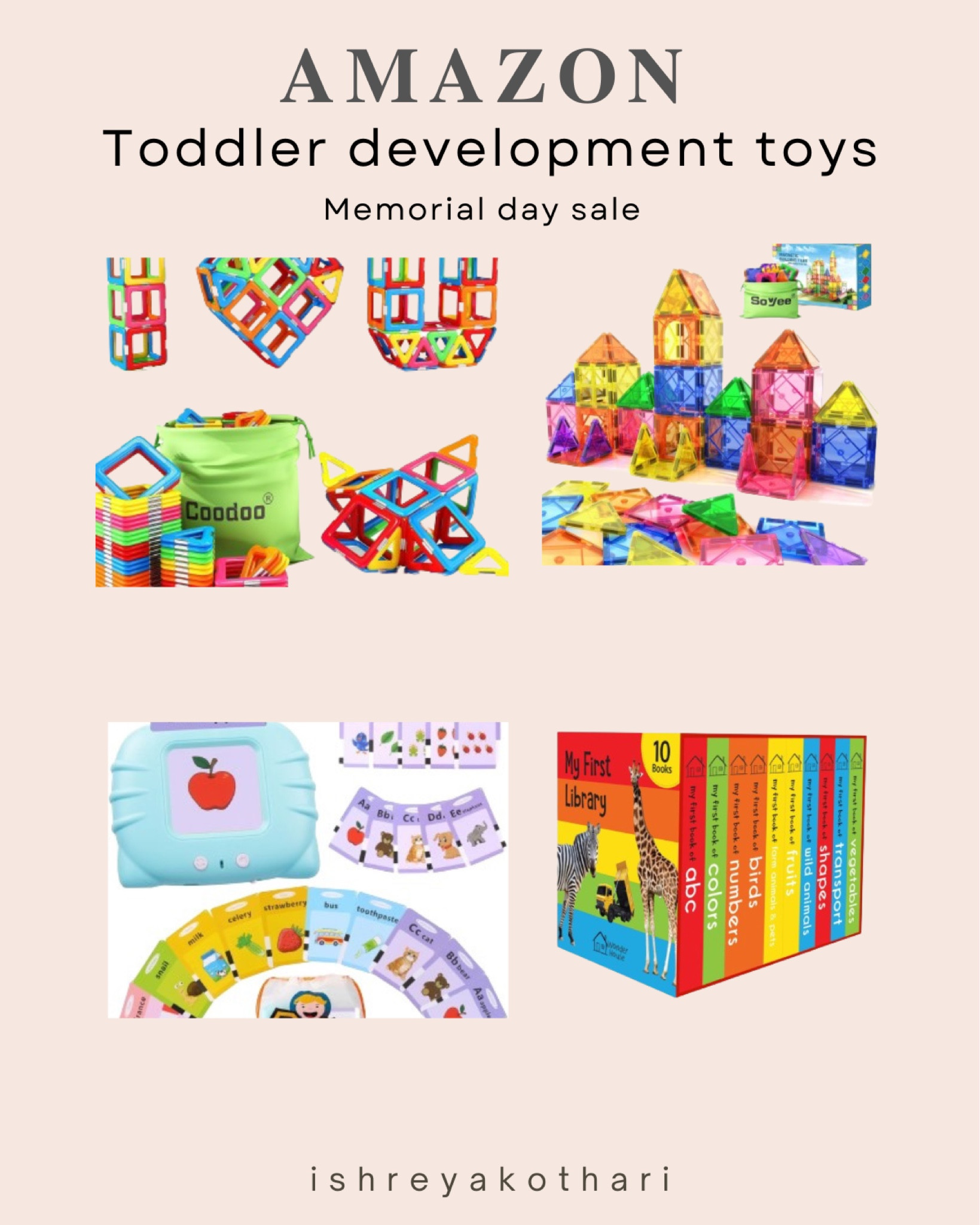 Toddler development toys. Memorial day sale. 

#toddler #development #salealert #amazon

#LTKSaleAlert #LTKBaby #LTKFindsUnder50