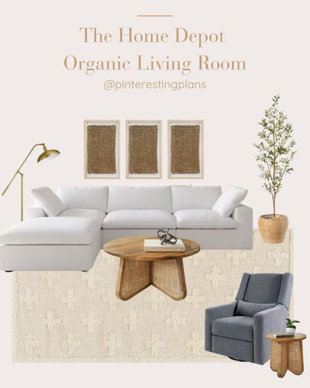 The Home Depot - Organic Living Room 

#LTKHome #LTKSaleAlert #LTKFamily