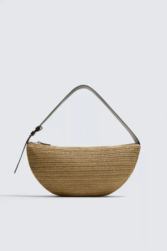 BRAIDED SHOULDER BAG | Zara UK