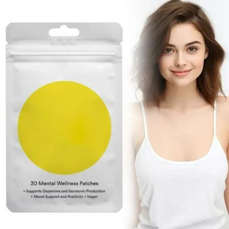 Kind Patches Dopamine Patch - Natural Energy & Focus Formula for Men & Women 30-Piece Pack Body Support Enhancement Plant-Based Ingredients Korea Skin Care | Walmart (US)