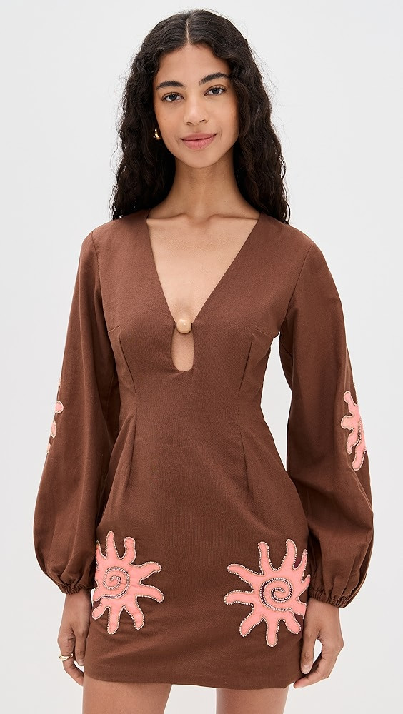 Sueno Long Sleeve Mini Dress | Shopbop