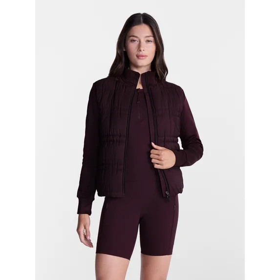 Avia Women's Hybrid Jacket with Long Sleeves, Sizes XS-XXXL | Walmart (US)