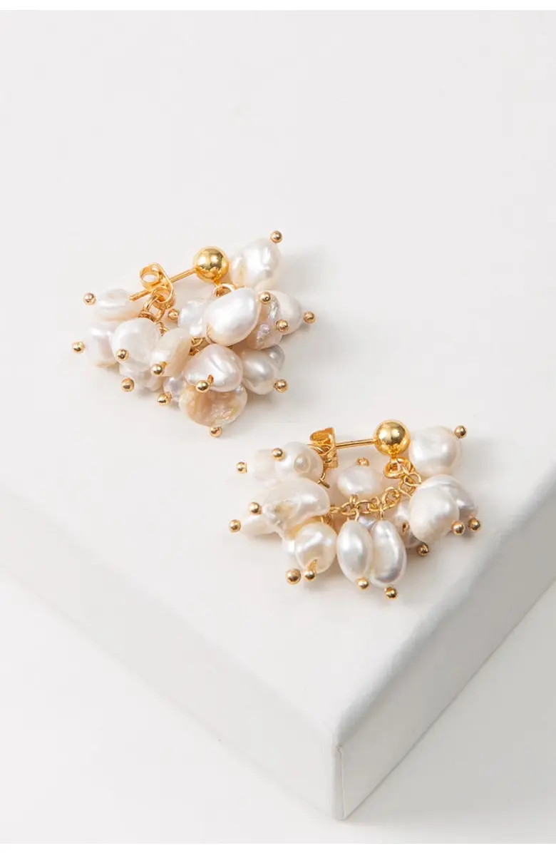 Convertible Pearl Cluster Earrings | Nordstrom