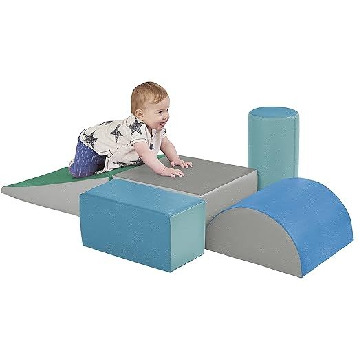 ECR4Kids-ELR-12683F SoftZone Climb and Crawl Activity Play Set – Lightweight Foam Shapes for Cl... | Amazon (US)