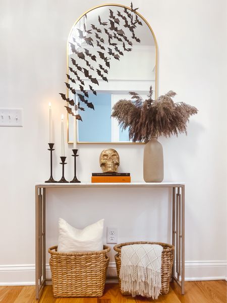 Spooky entryway, glam Halloween decor 

#LTKSeasonal #LTKHalloween