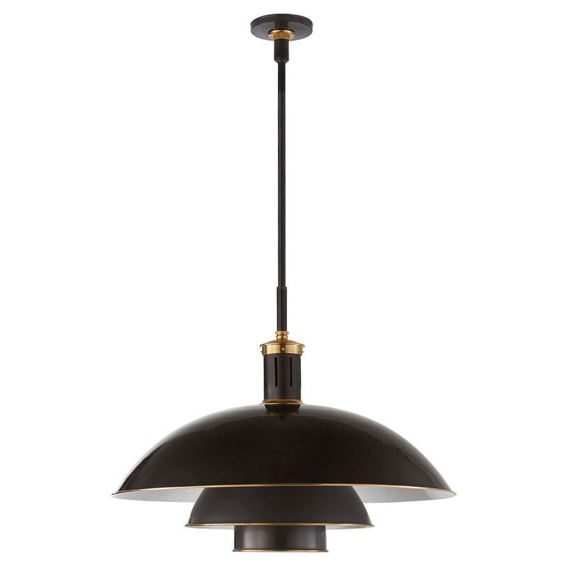 Whitman Large Pendant, Bronze/Brass | One Kings Lane