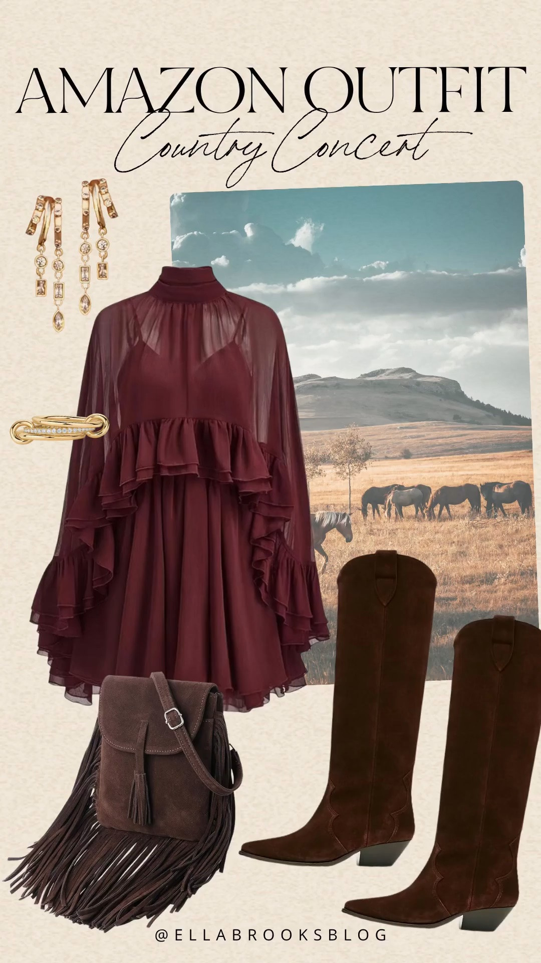 Amazon fall country concert outfit

Amazon style, fall concert, concert style, fringe back, suede boots, western style

#LTKootd #LTKSeasonal