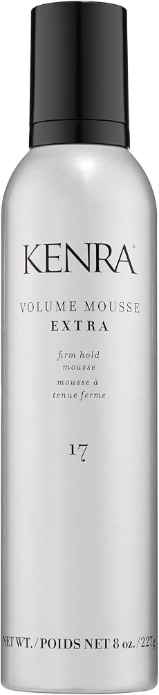 Kenra Volume Mousse Extra 17 | Firm Hold Mousse | Non-drying, Non-flaking Lightweight Formula | T... | Amazon (US)