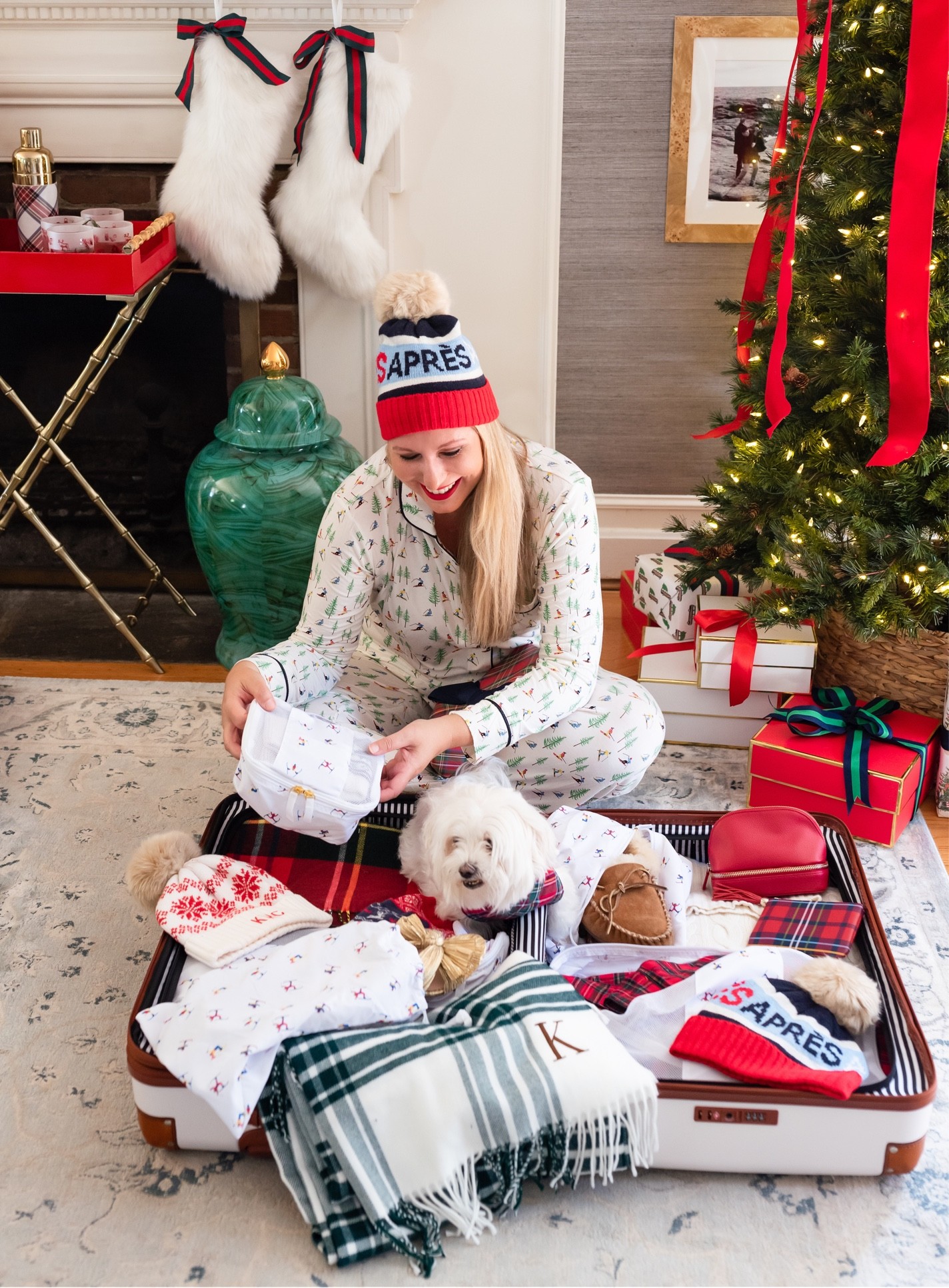 Packing for those holiday trips and ski weekends…all my festive favorites for holiday travel linked.

#apresski #ski #winteroutfits #skigifts #holidaypajamas #skitravel #markandgraham #skipajamas #plaidscarves #suitcase #monogrammedsuitcase #hardcaseluggage #travelstyle #holidaysgifts #expandablesuitcase

#LTKSeasonal #LTKHoliday #LTKtravel