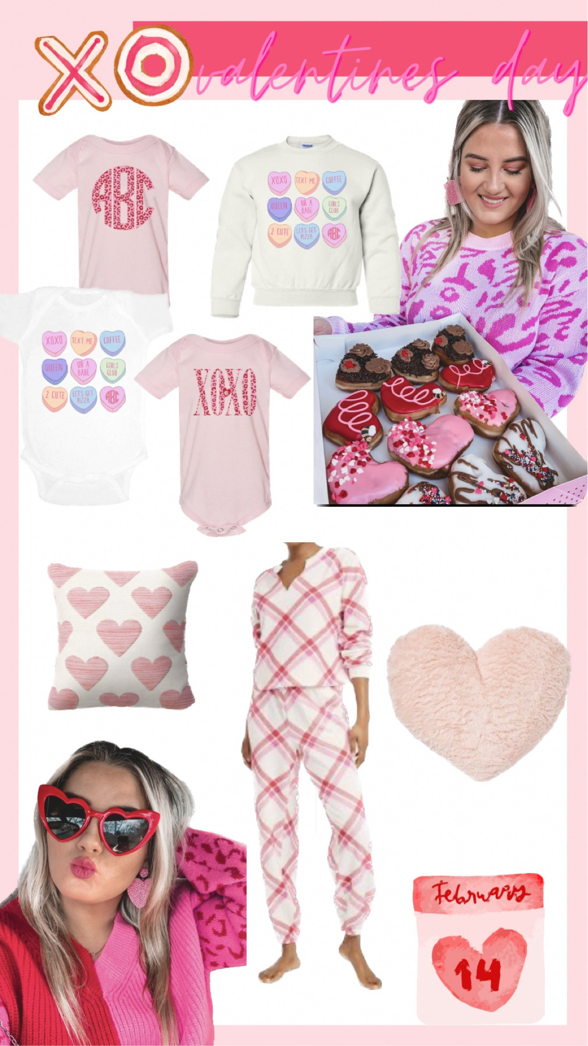 Valentines matching mommy and me lounge sweatshirt comfy heart waffle maker target monogram 