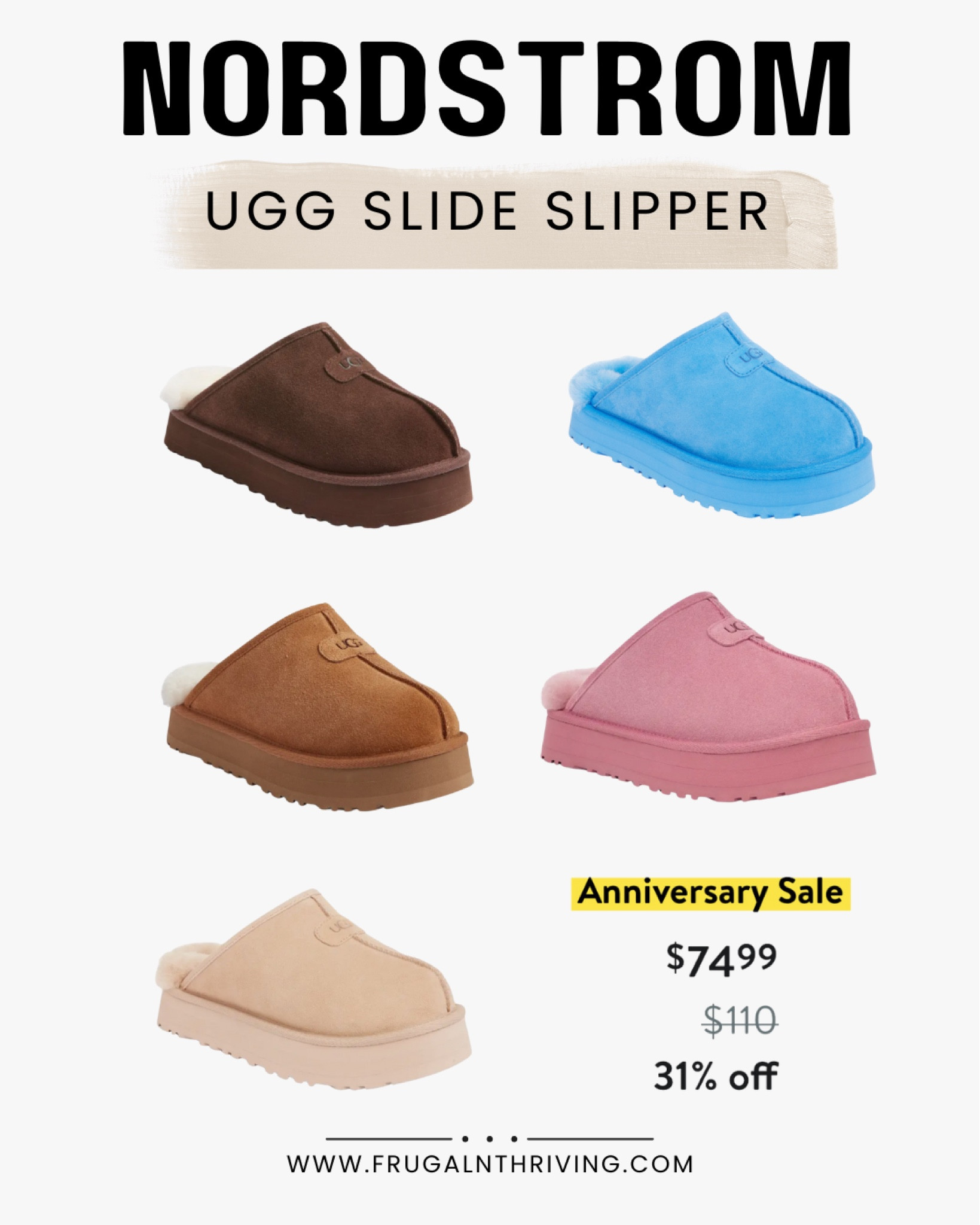 Don’t forget the Nordstrom Anniversary Sale is still going on! These famous brand slide slippers are down to 31% off!! 

You’ll be happy you grabbed these when the fall rolls around! 🍂 

#LTKShoeCrush #LTKSummerSales #LTKxNSale