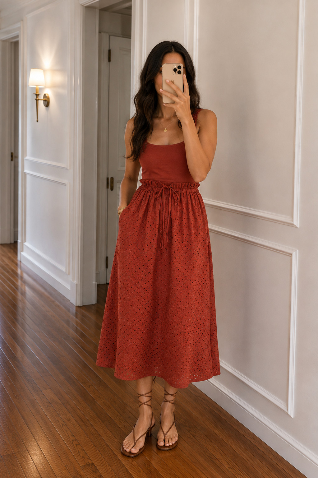 This Shopbop midi dress is giving effortless elegance. ❤️ The perfect piece for those late summer evenings, date nights, and an easy transition into fall. Just swap your sandals for boots and add a jacket when the temperatures drop. One of those timeless dresses you'll reach for season after season. Everything is linked in my LTK! ✨

#LTKStyle #Shopbop #ShopbopStyle #MidiDress #DateNightOutfit #SummerStyle #FallTransition #ClassicStyle #CapsuleWardrobe #NeutralStyle #EffortlessStyle #LTKFinds #FallFashion 

 #LTKSeasonal #LTKOver40 #LTKPlusSize