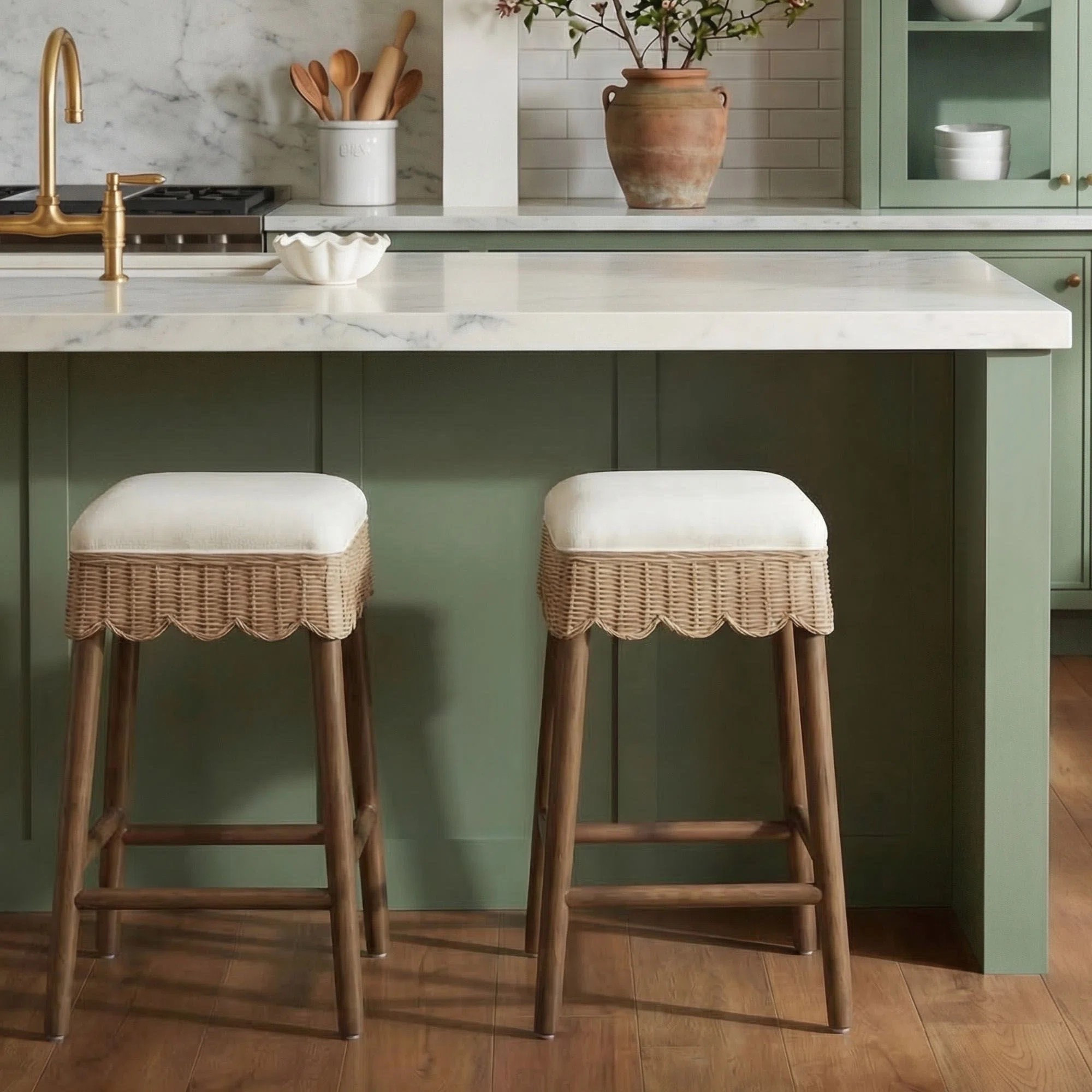Counter stools in a French traditional style 
@Wayfair

#LTKHome #LTKSaleAlert