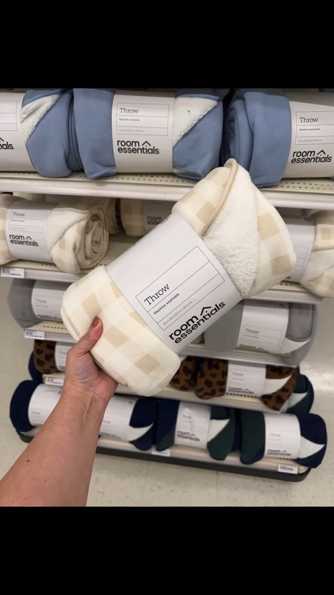 Brand new chenille throws from Target.  They have faux shearling on the reverse side.  Lots of great prints and solids to choose from.

#LTKHome