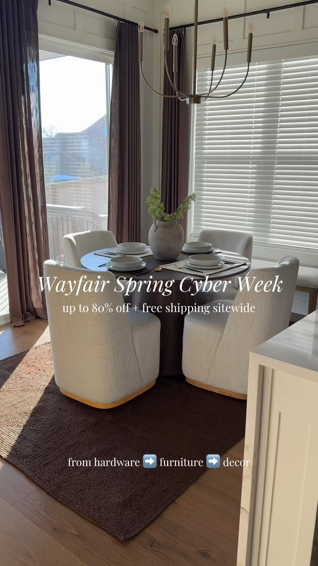 #ad Wayfair home finds for a full spring refresh 🤍

From area rugs and kitchenware to cabinet hardware, decor, and bedroom furniture. Wayfair is truly a one-stop shop for everything in your home.

Spring Cyber Week = up to 80% off + free shipping sitewide

#wayfair #wayfairpartner @Wayfair  

#LTKSaleAlert #LTKfoodie #LTKHome