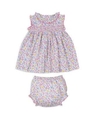 Girls' Smocked Floral Print Dress Set - Baby | Bloomingdale's (US)