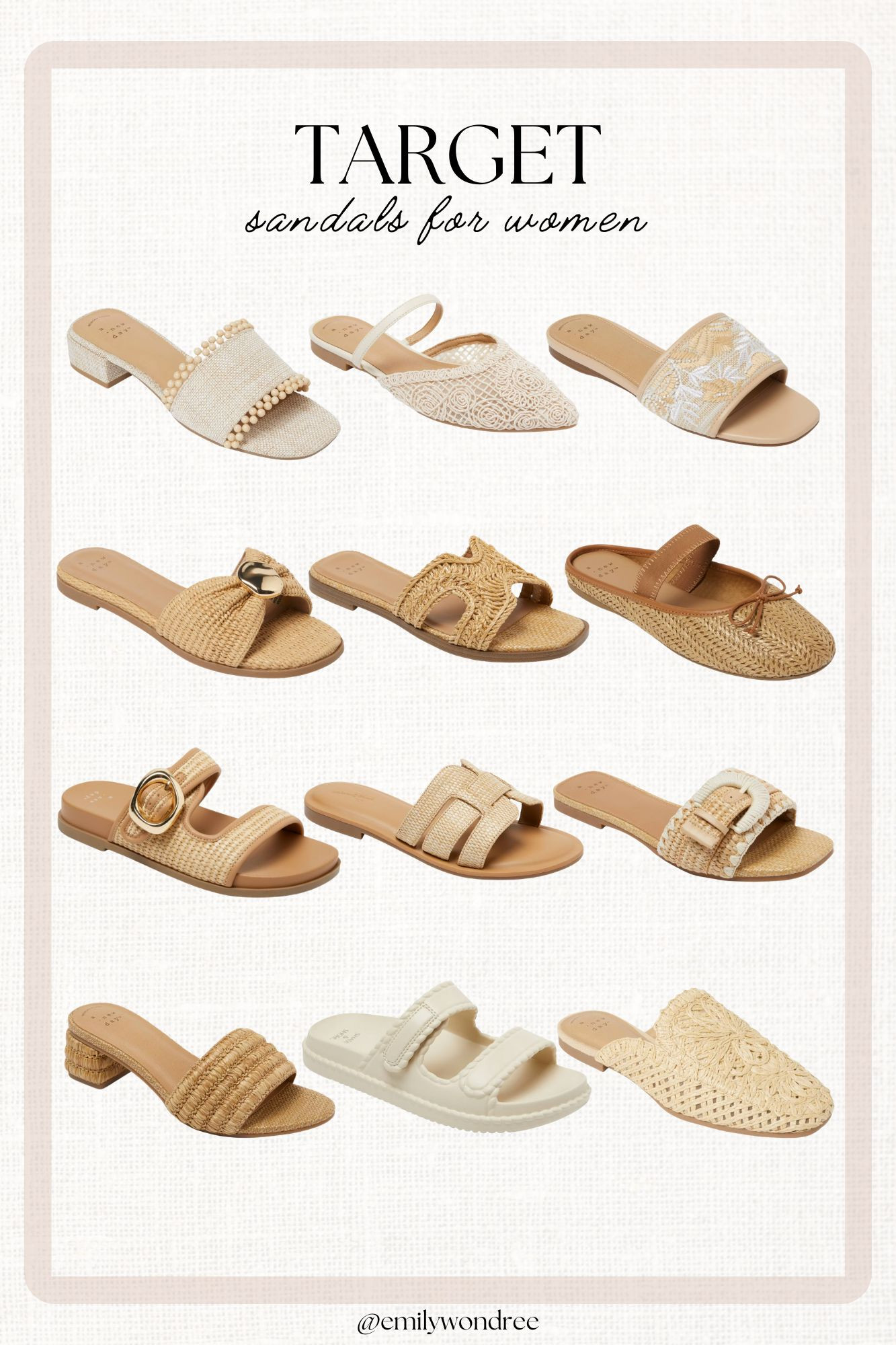 Target Sandals for Women #target #sandals #springshoes 

 #LTKSpringSale #LTKmomlife #LTKSeasonal