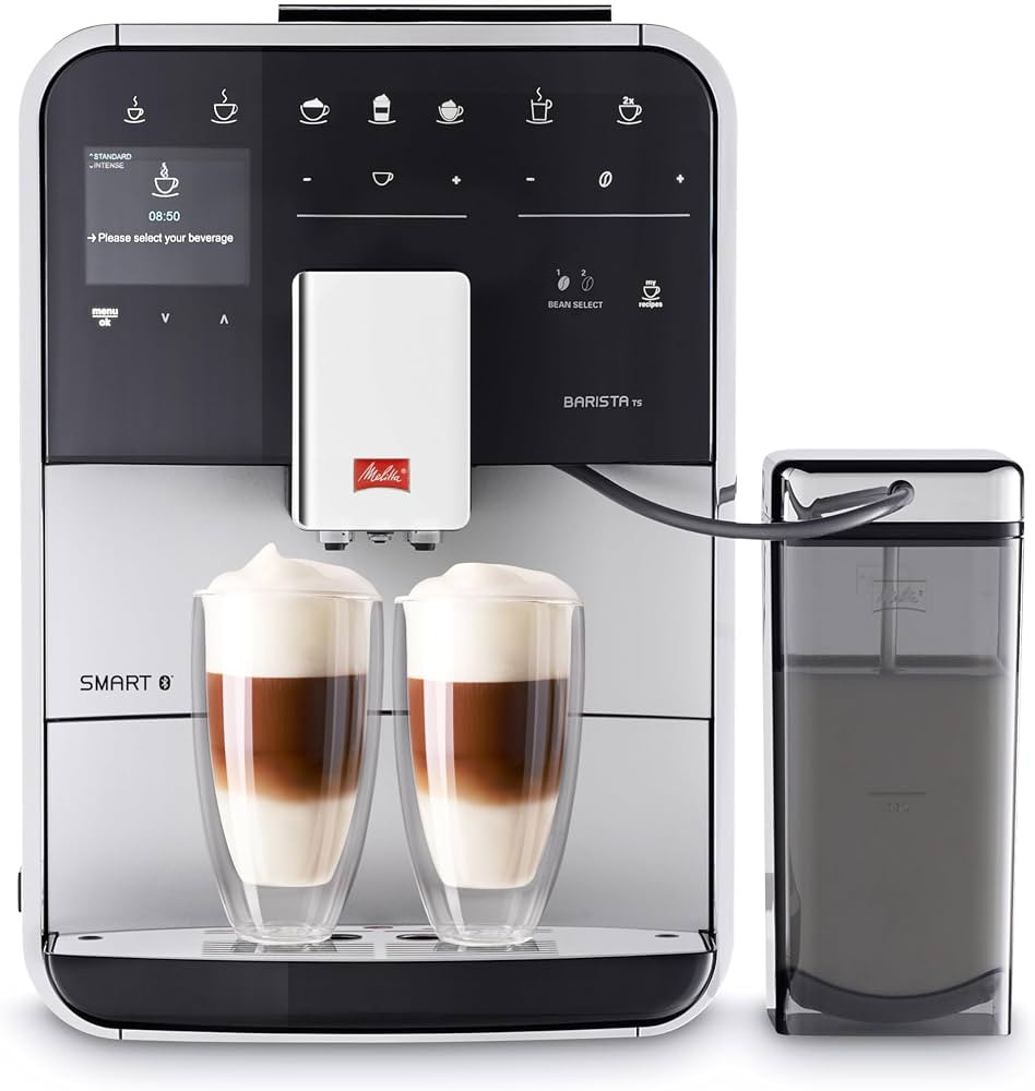 Melitta Barista TS Smart F850-101, Argent, Machine à Café, Expresso et Boissons Chaudes Automat... | Amazon (FR)