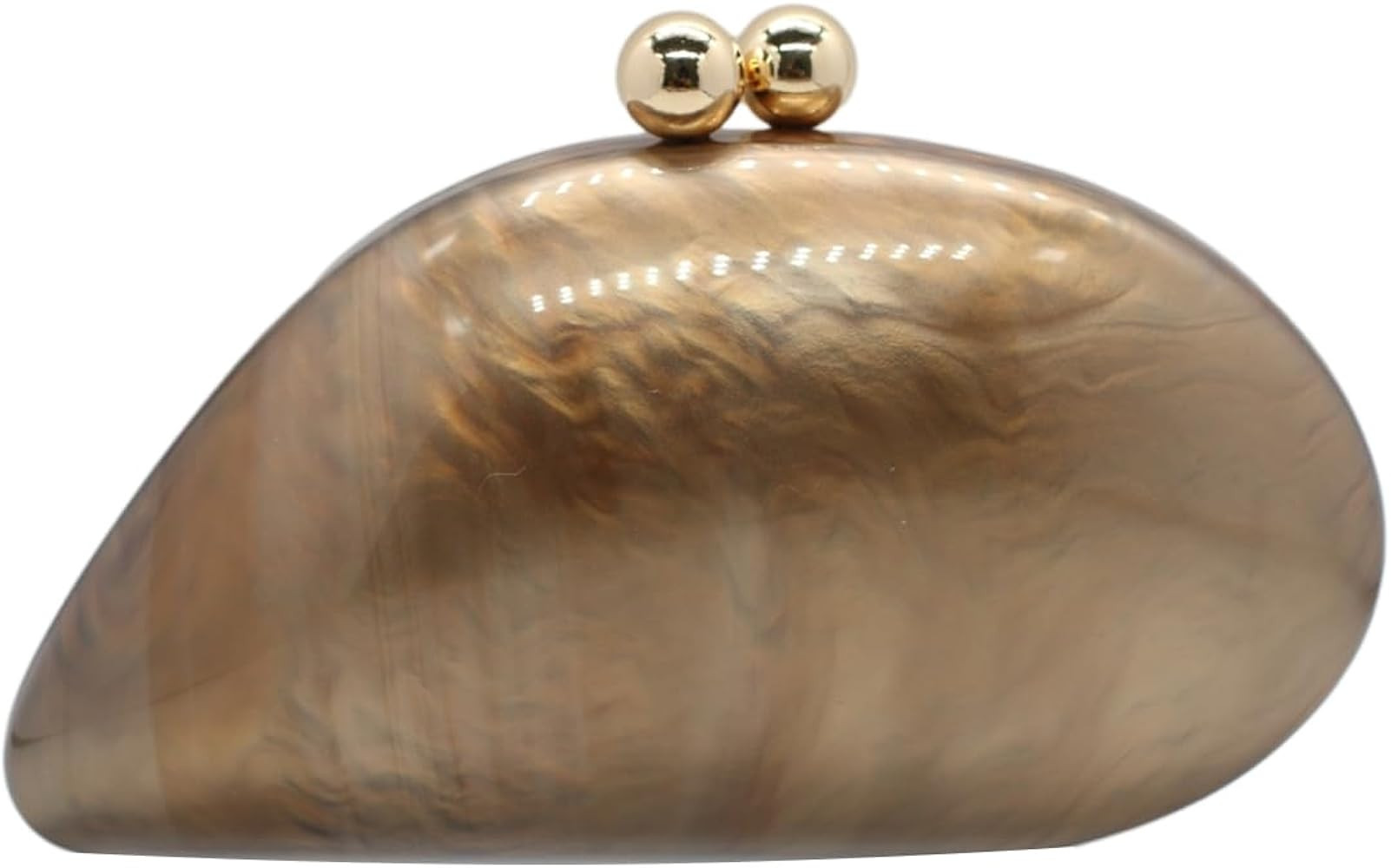 UMREN Seashell Chain Shoulder Bag for Women Acrylic Evening Clutch Bag Glitter Marble Purse Handb... | Amazon (US)