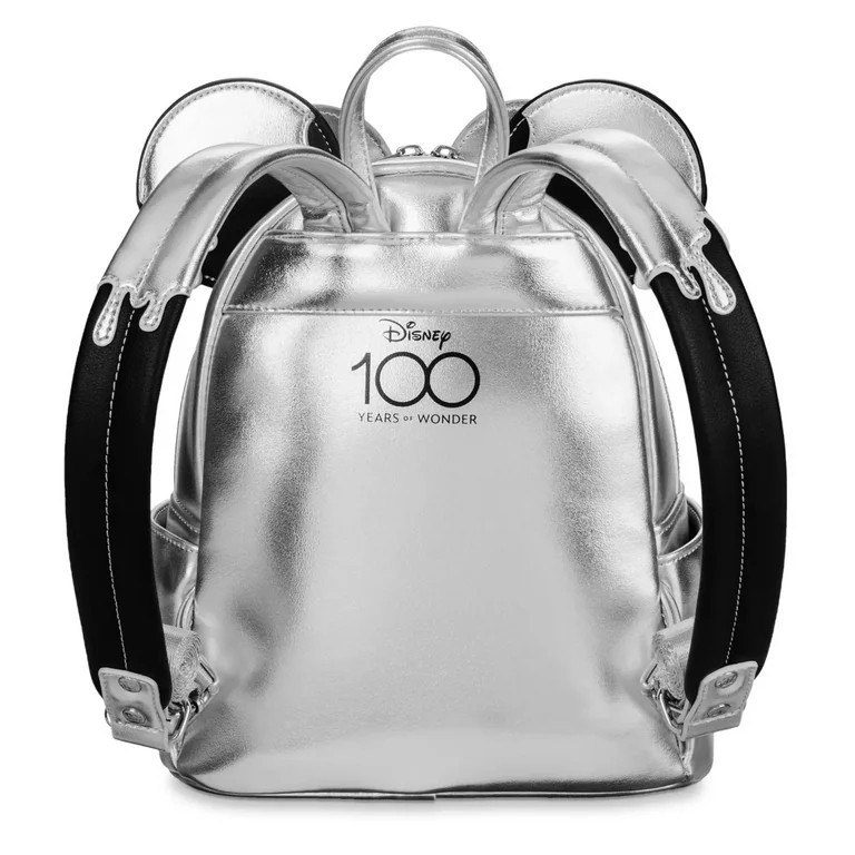 Minnie Mouse Disney100 Platinum Loungefly Mini Backpack | Walmart (US)