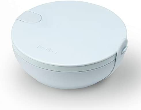 W&P Porter Ceramic Bowl Lunch Container w/ Protective Non-slip Exterior, Mint 1 Liter | Lid & Sna... | Amazon (US)