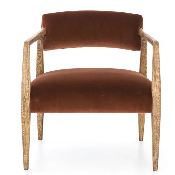 Cullen Velvet Armchair | Wayfair North America