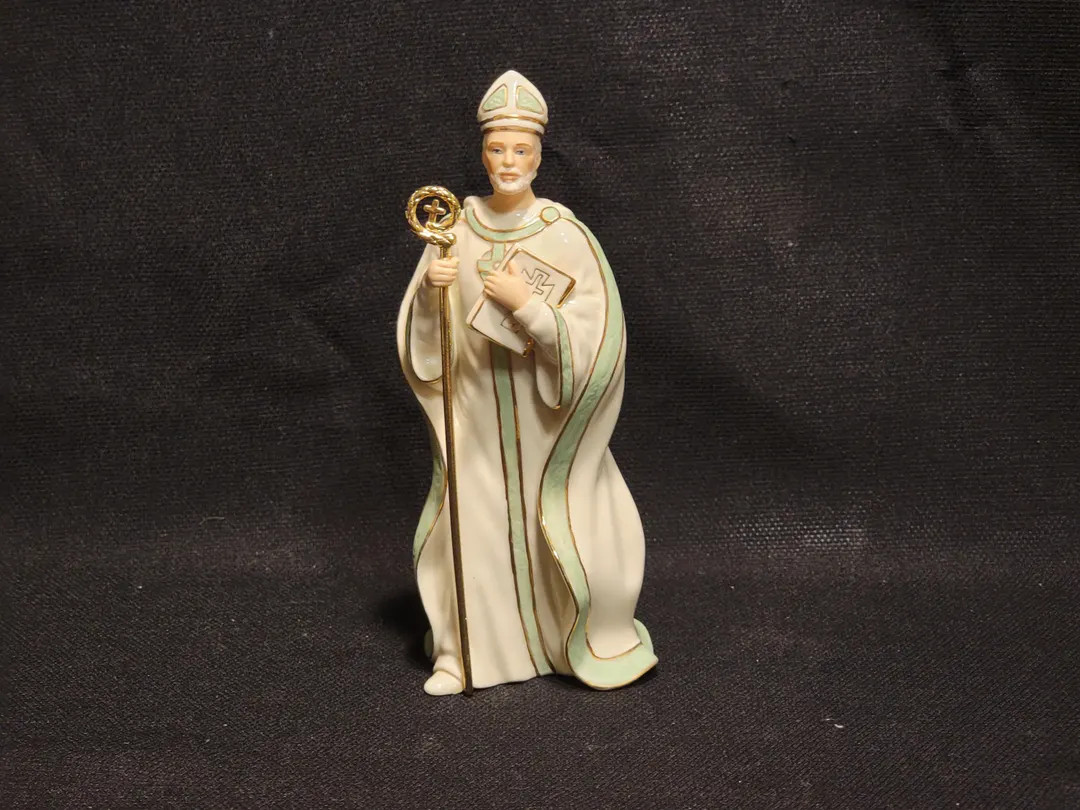 Lenox St. Patrick's Prayer Figurine, Collectable Lenox Figurine, Lenox Ireland, St. Patrick - Ets... | Etsy (US)