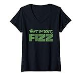 Womens But First Fizz - Arbonne V-Neck T-Shirt | Amazon (US)