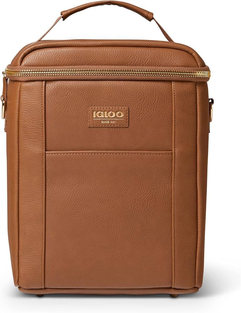 Igloo Premium Luxe Leather Soft Sided Insulated Cooler Bags | Amazon (US)