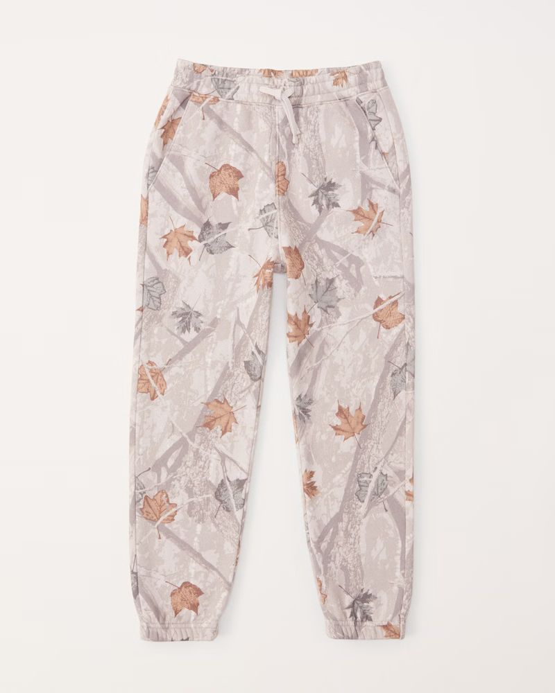 camo easy-fit sweatpants | Abercrombie & Fitch (US)