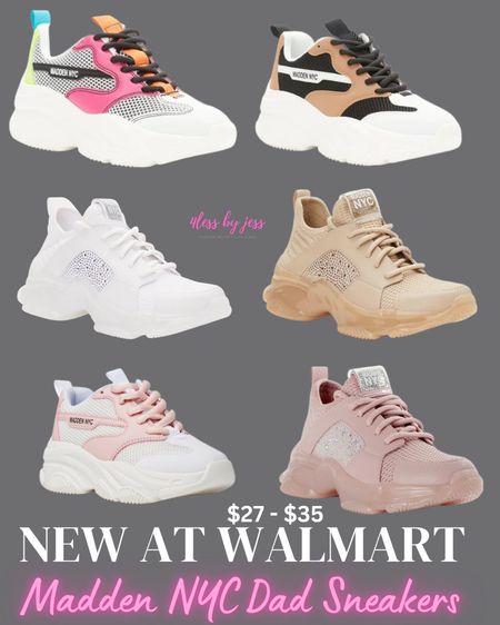 New Madden NYC Dad Sneakers at Walmart! Youth sizes are $27 and Women’s sizes are $35 

@walmart #walmartpartner #walmartfashion 

#LTKunder50 #LTKshoecrush #LTKkids