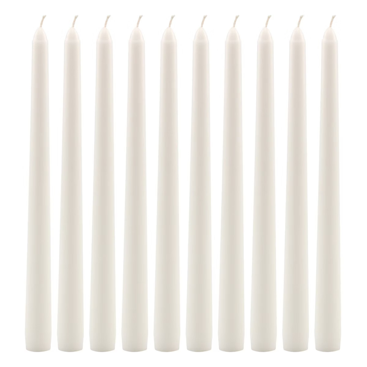 10" Taper Candle White - Stonebriar Collection | Target