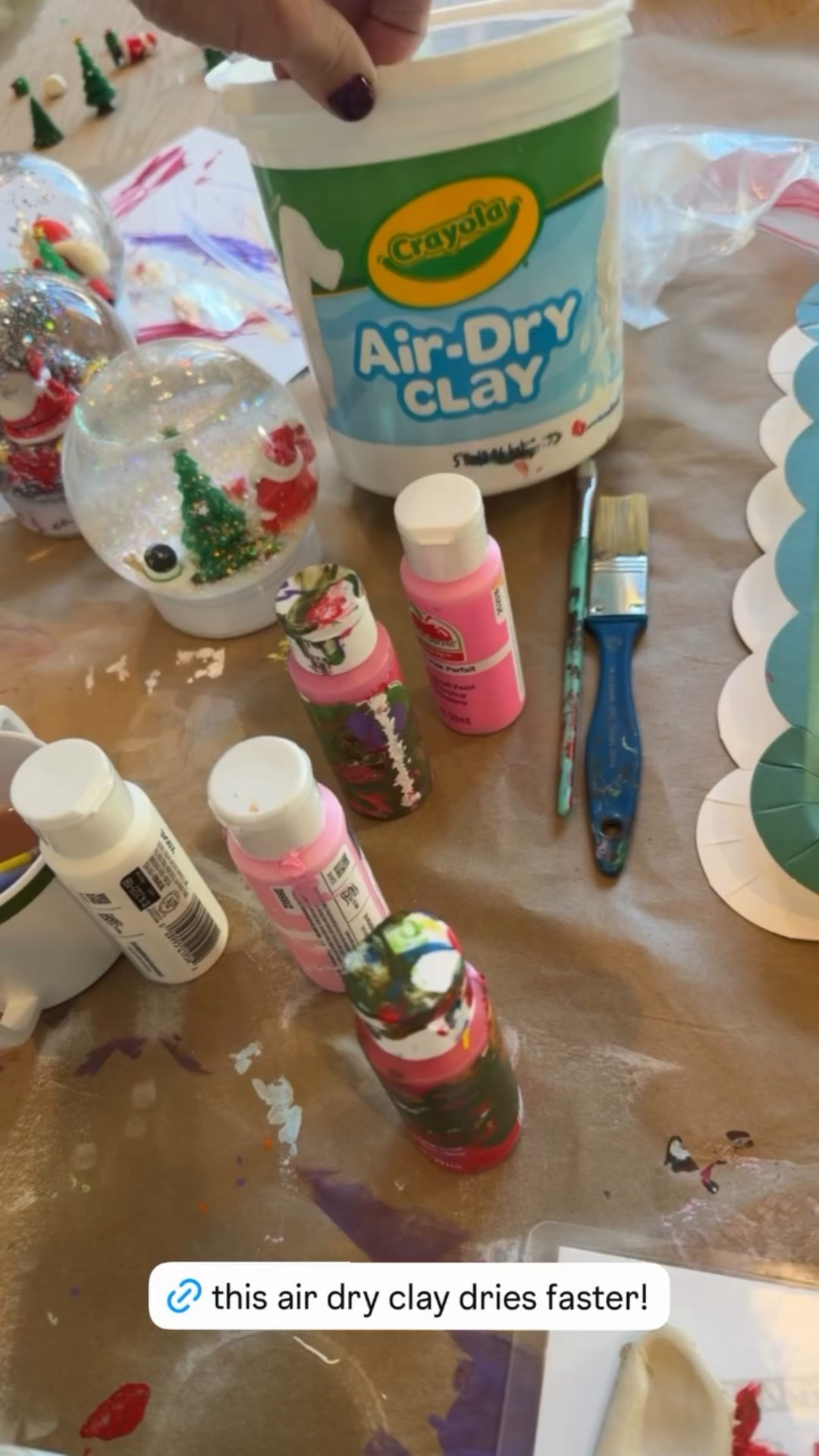 I feel like I get more with the Crayola air dry clay, but this one from DAS dries faster! Linking both!

#LTKmomlife #LTKKids #LTKHoliday