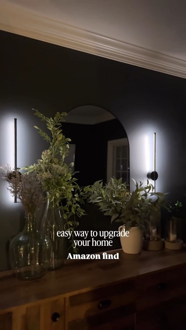 An easy way to upgrade your home: modern sconce lights

Comment ‘LIGHTS’ and I’ll send you the link to these!

Ok, I am PLEASANTLY surprised how good these are.
Lightweight, easy to install, and you can dim them, change warm to cool lighting, and set a timer.

Super affordable way to update your house without breaking your budget! Perfect for bedrooms, dining rooms, office spaces, or just anywhere!

————
Amazon home, Amazon find, Amazon finds, found it on Amazon, sconce lighting, updating home ideas, home decor ideas, home ideas 2026