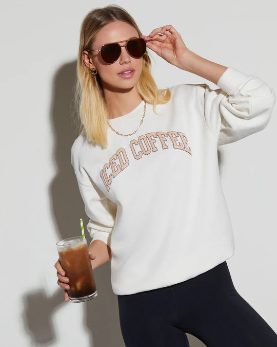 Iced Coffee Graphic Sweatshirt | VICI