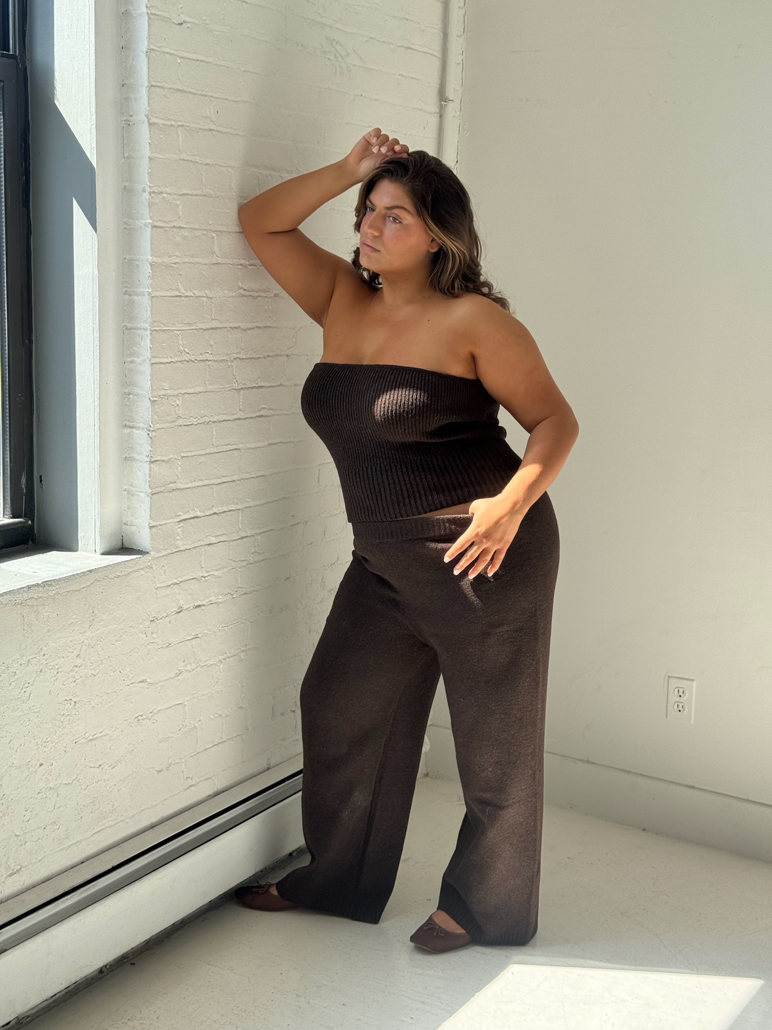 i love me a good cozy matching set and this one from Eloquii is one of my favs!!! the fabric is so cozy, it legit feels like i'm wearing a blanket! i also love how the pants fit and are the perfect length! 10/10 cozy must have!!🤌🏼🤎

#LTKMidsize #LTKNYFW #LTKPlusSize