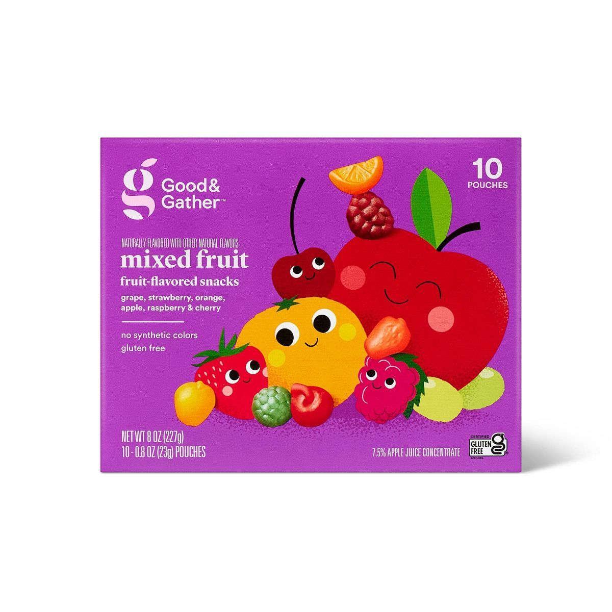 Mixed Fruit Fruit-Flavored Snacks - 8oz/10ct - Good & Gather™ | Target