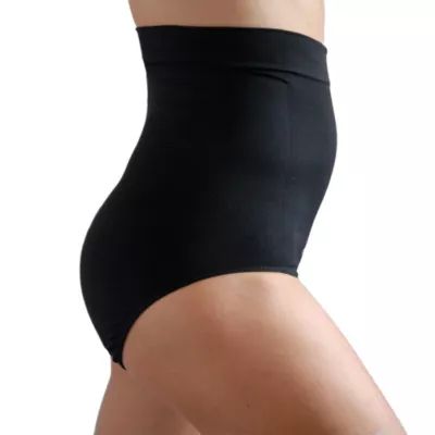 Upspring Small/Medium MS Hi-Waist Postpartum Recovery Panty in Black | Bed Bath & Beyond