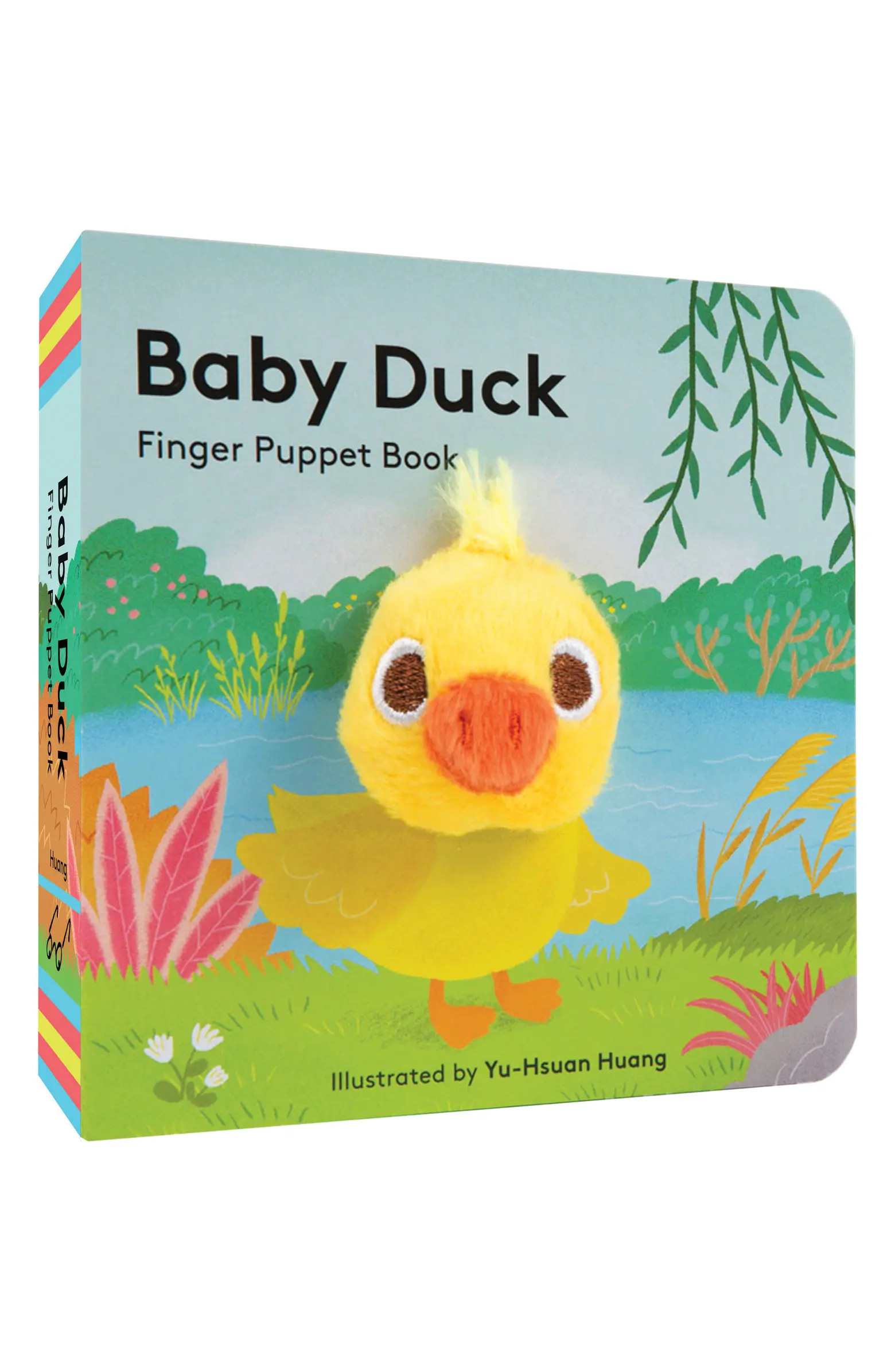 'Baby Duck' Finger Puppet Board Book | Nordstrom