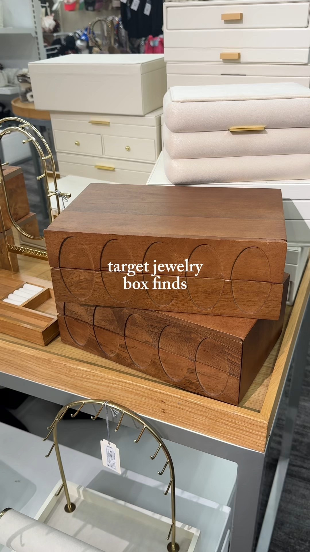 Earthy, neutral jewelry box finds from Target!

#LTKFindsUnder50 #LTKGiftGuide #LTKSaleAlert