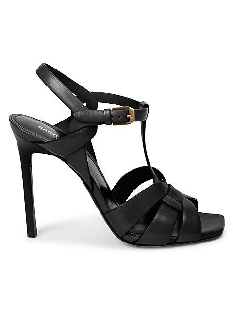 Tribute 105MM Leather Sandals | Saks Fifth Avenue
