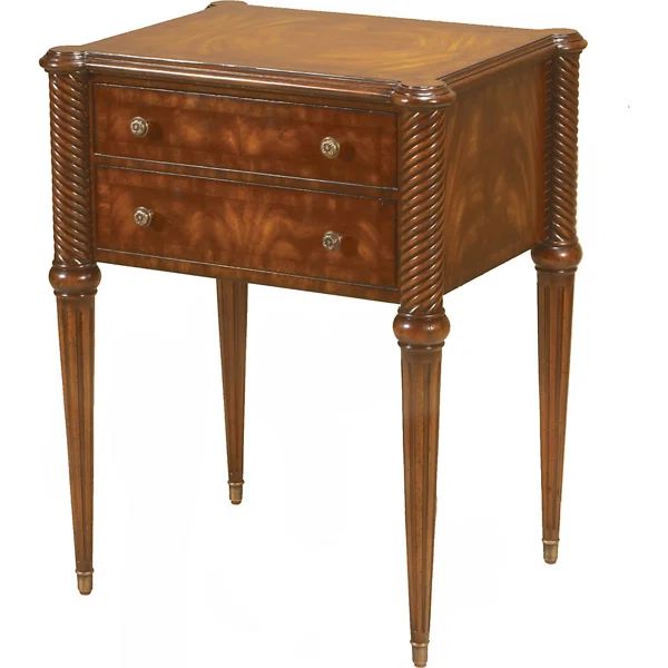 Mcdowell Solid Wood End Table With storage | Wayfair North America