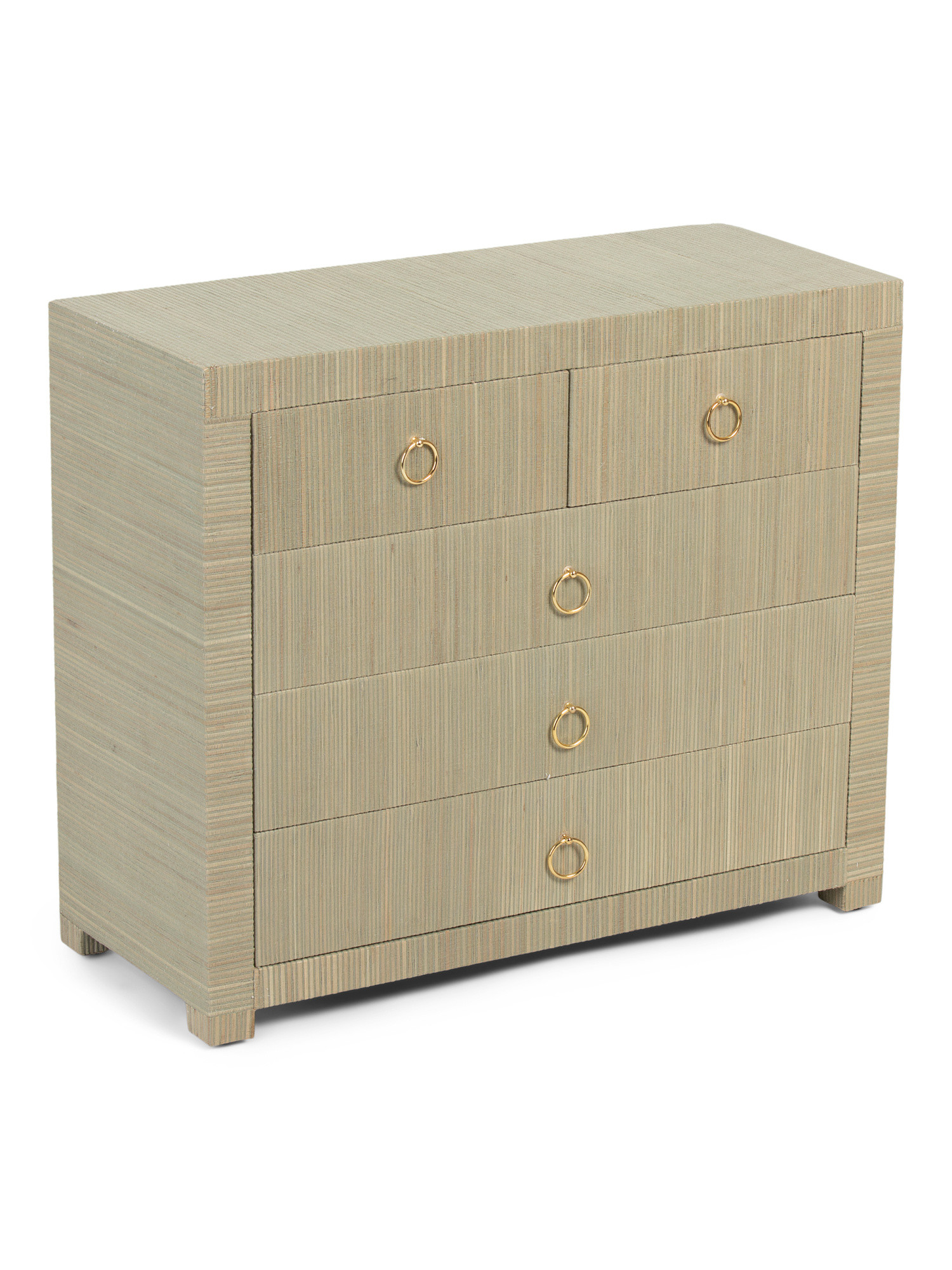27in Raffia 5 Drawer Chest | Bedroom | Marshalls | Marshalls