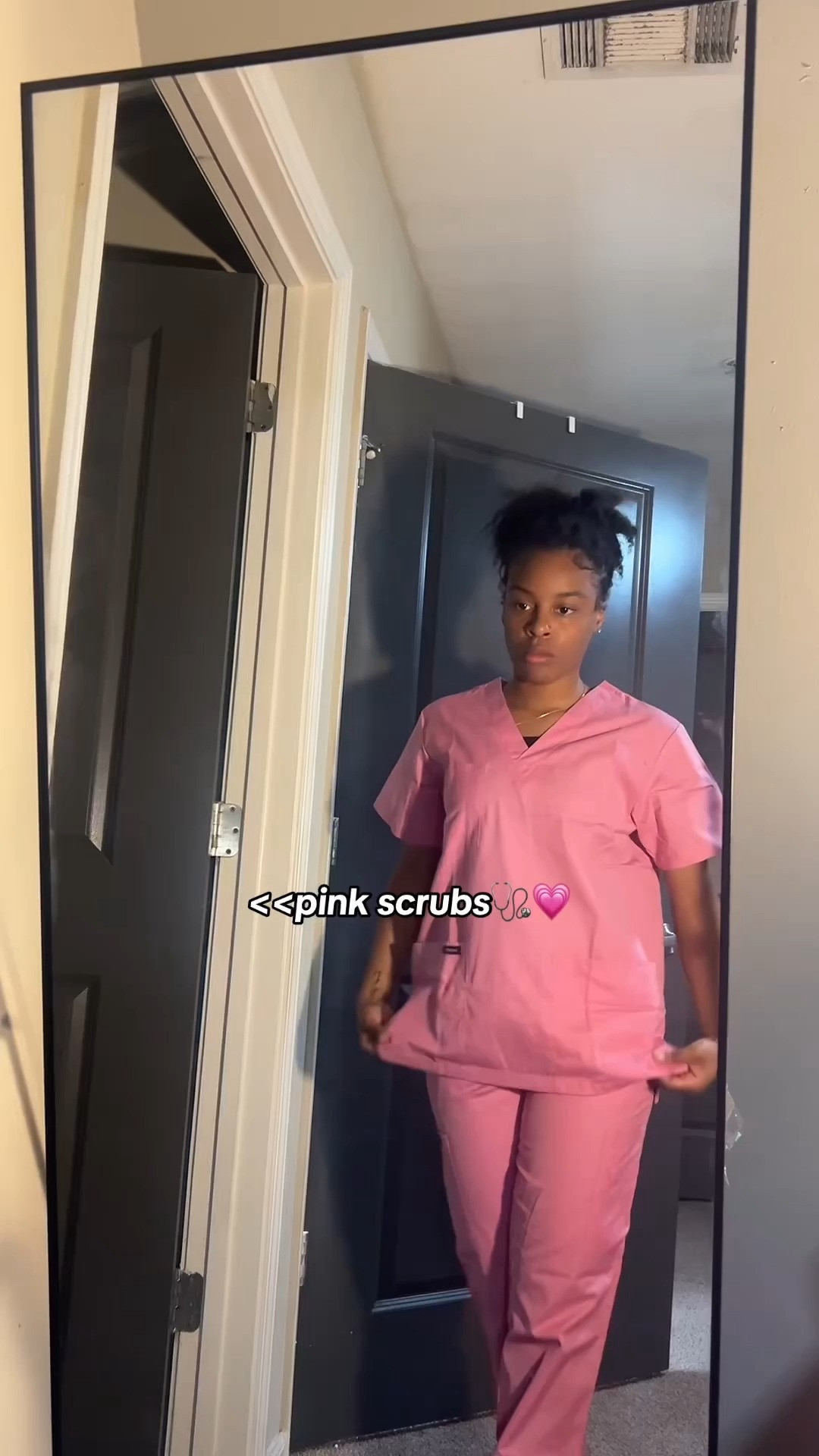 I love these work scrubs 😍 pink collar girlies would eat in this!! 

#LTKootd #LTKWorkwear #LTKFindsUnder50