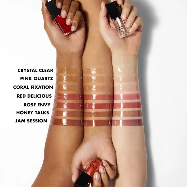 e.l.f. Glow Reviver Lip Oil, Pink Quartz, 0.25 fl. oz. | Walmart (US)