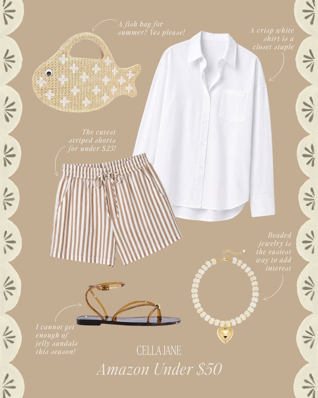 A chic, neutral summer look styled from Amazon and all UNDER $50!

#LTKsummer #LTKstyletip