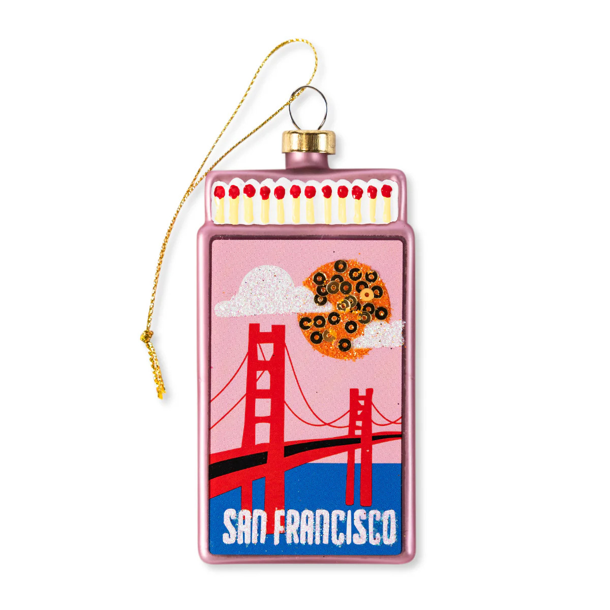 Furbish Studio Matchbook Ornament - San Francisco | Furbish Studio